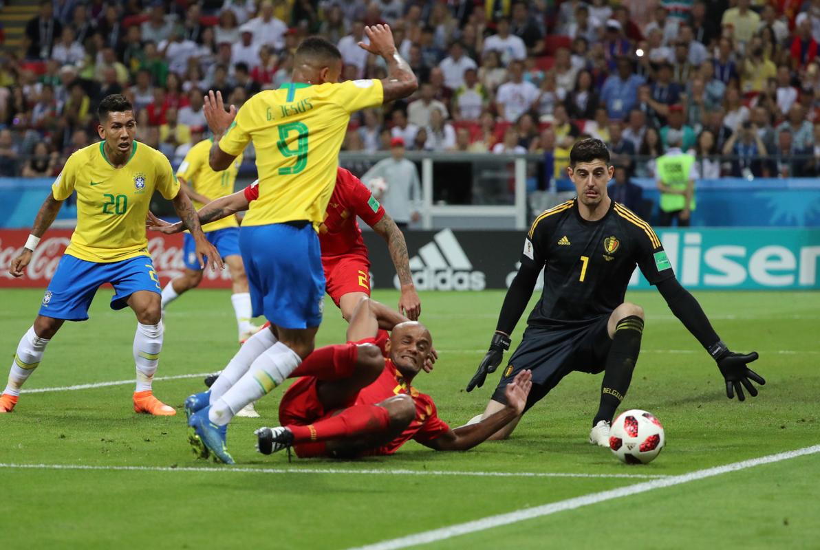 巴西vs比利时集锦
