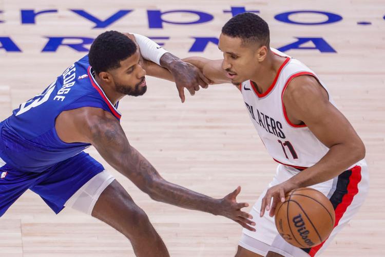 2021.4.21快船vs开拓者