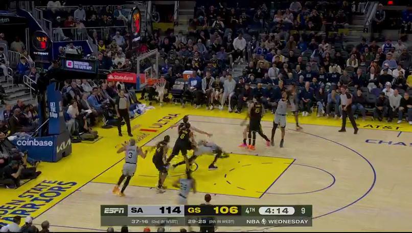 马刺vs勇士录像回放