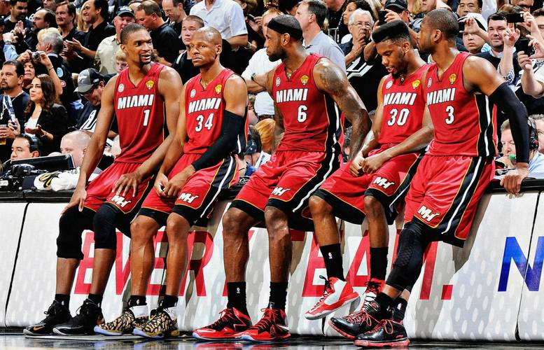 热火三巨头4年总决赛