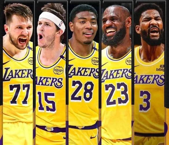 历年湖人队阵容