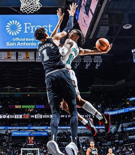 灰熊和马刺历史交战