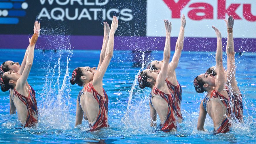 花样游泳团体最好成绩