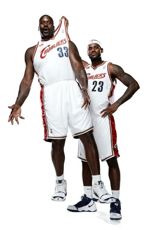 詹姆斯和奥尼尔一起打过球吗