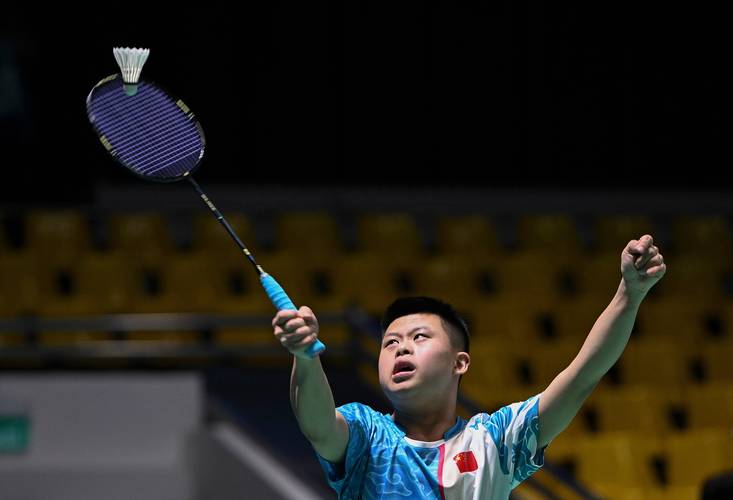 羽毛球单打比赛占位