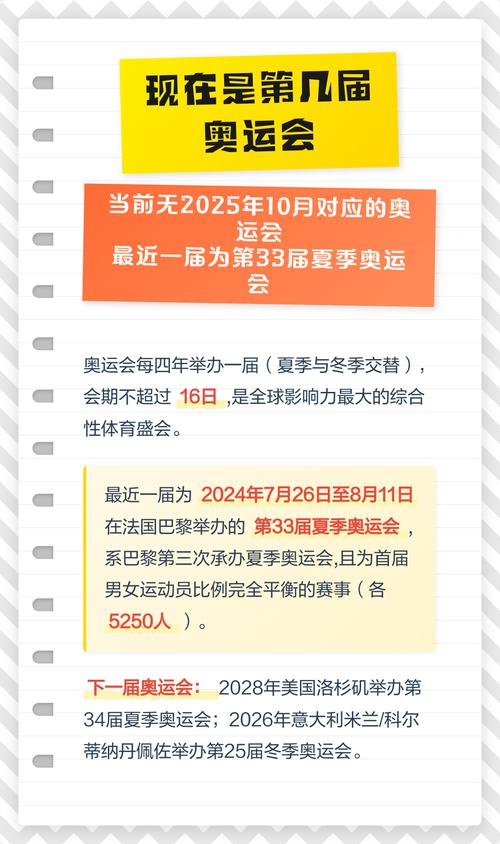 今年举办的是第几届奥运会