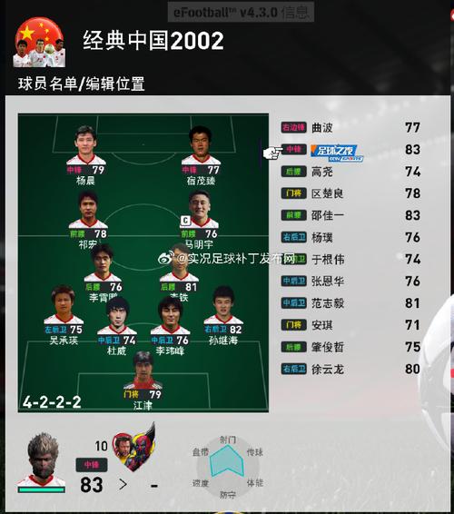 2002年世界杯中国国家队名单