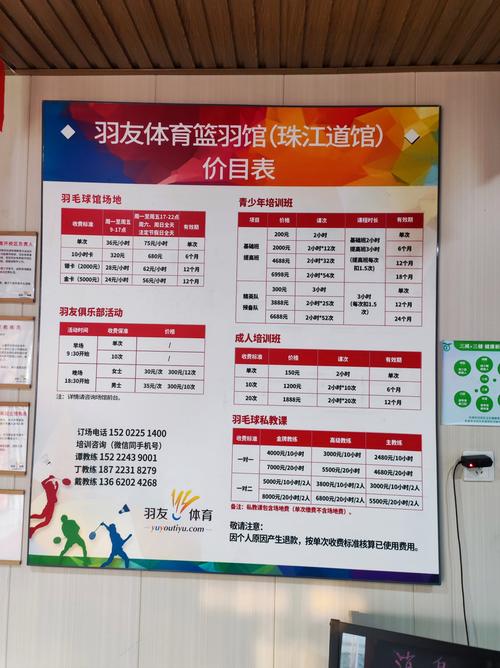 沈阳羽毛球馆收费标准
