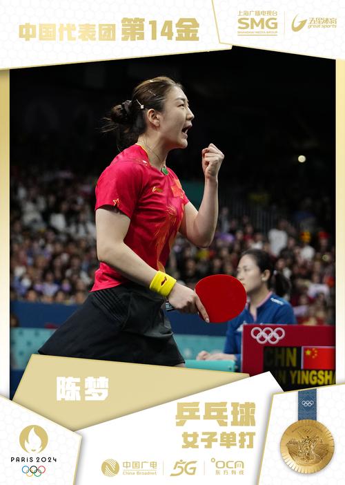奥运冠军乒乓球女